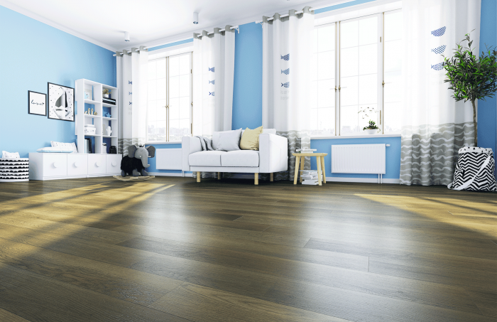Кварцевый ламинат Home Expert - Дуб Золотой Лес 0-003